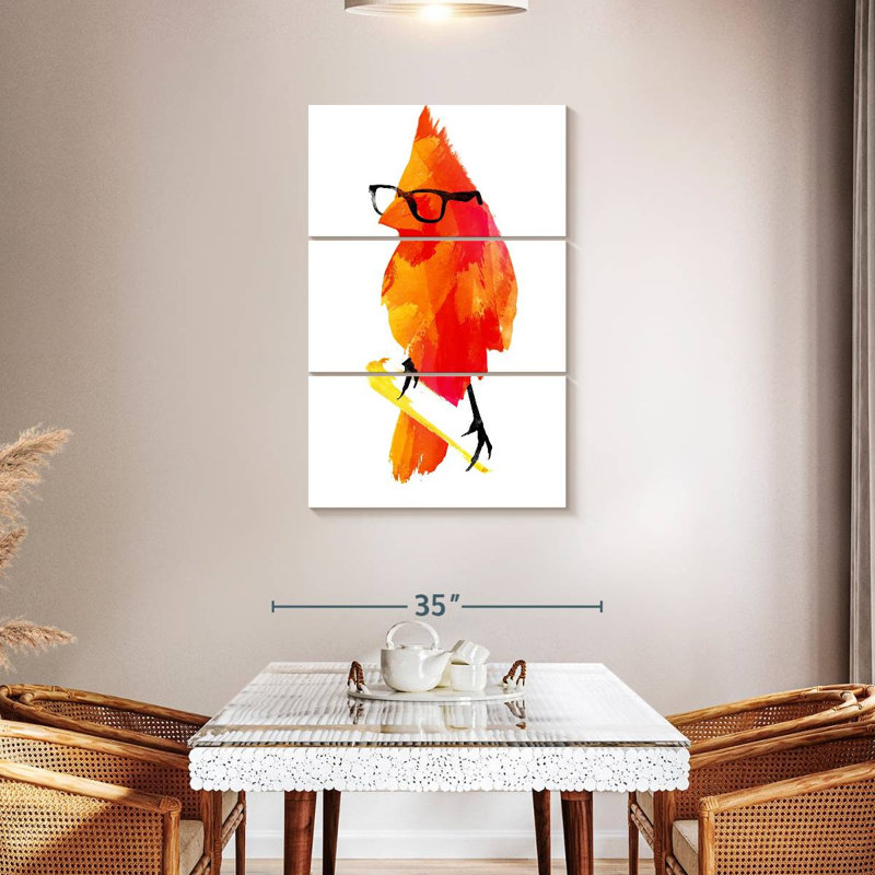 Brampt Punk Bird, 45" H x 28" W