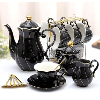Porcelain tea set