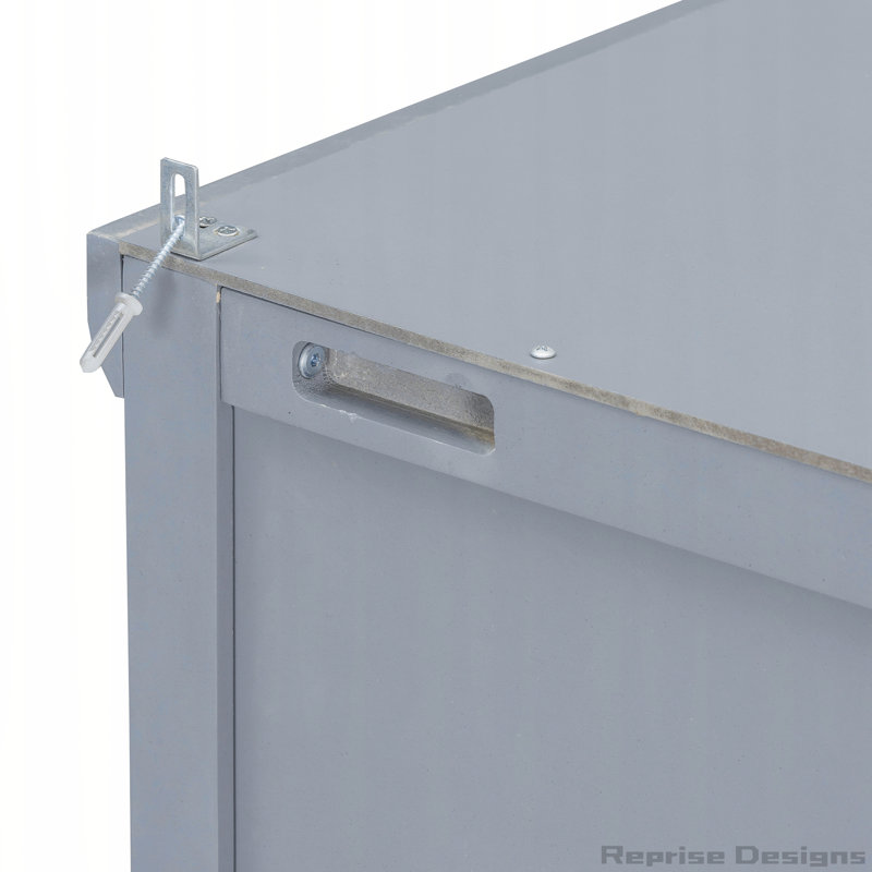 Armoire de cuisine 73 po, Gris
