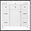 Meuble-lavabo simple 18 po avec plateau Mukadder-1831967425
