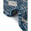 Tapis bleu sarcelle intérieur / extérieur à motif tissé à la main Southbrook Innnsbrook-819146469