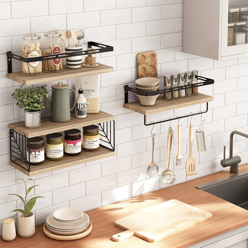 Floating Shelf, Rustic Brown