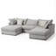 Canapé modulaire en U rembourré 158 po-56457380