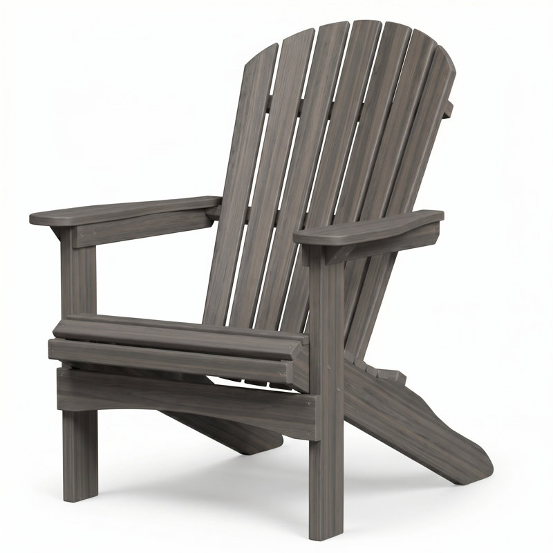 Ketcham Adirondack Chair, Coastal Gray