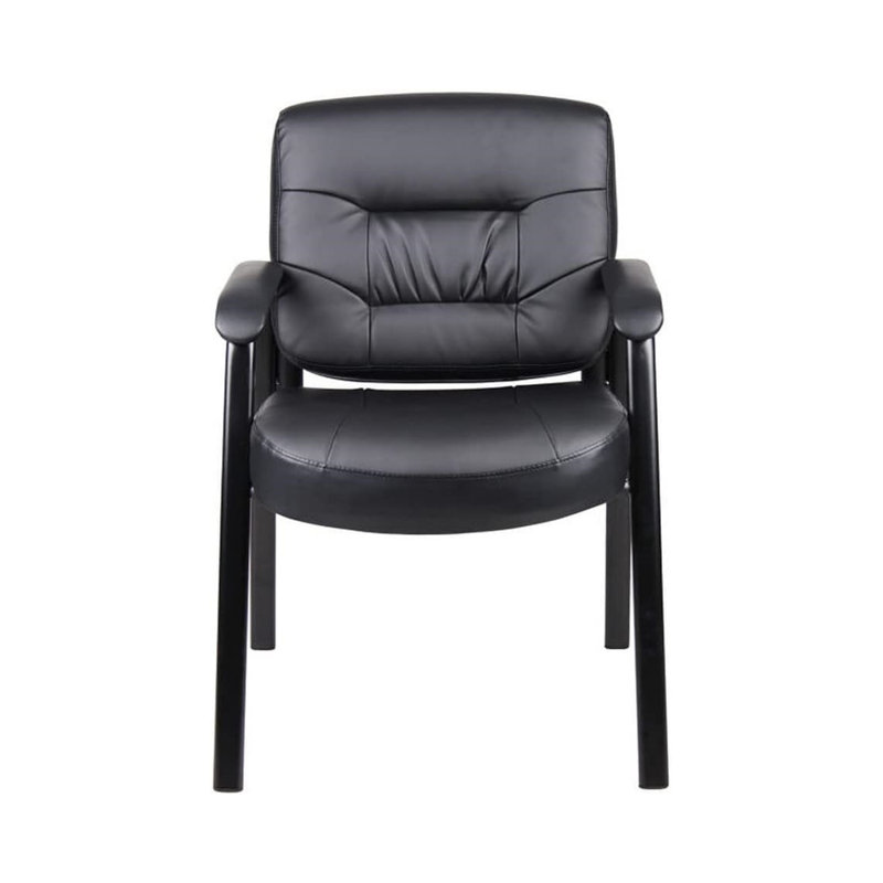 Chaise de salle d'attente l 23 po avec structure en bois massif Schefter