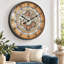 Horloge murale avec engrenages en mouvement The The Gear