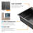 32 Inch Gunmetal Black Drop-In Workstation Sink