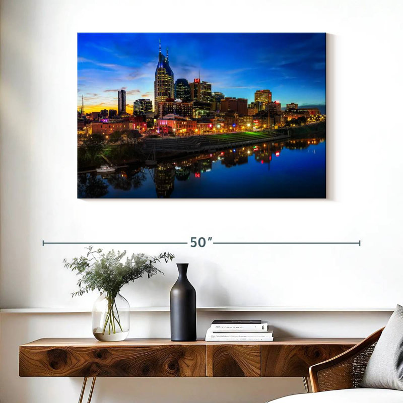 Paysage urbain Sirci Nashville, H 26 po x l 39 po