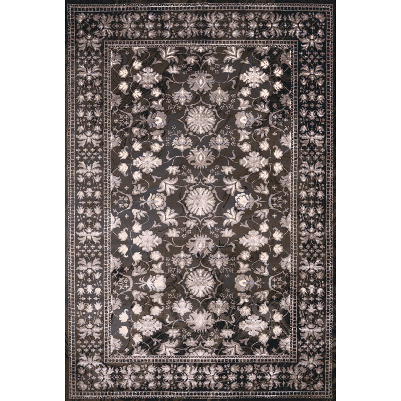 Tapis taupe / ivoire Écosse