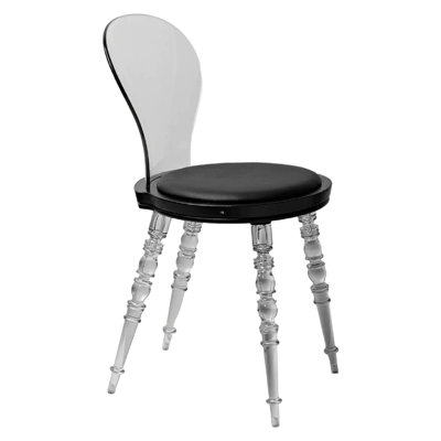 Chaise d'appoint de salle à manger Gracie Mills Everett