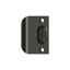 Deltana FLSP335CR003 Full Lip Strike Plate For Ball Catch and Roller Catch in PVD Polished Brass