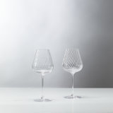Vera Wang Swirl White Wine Glass, Set of 2