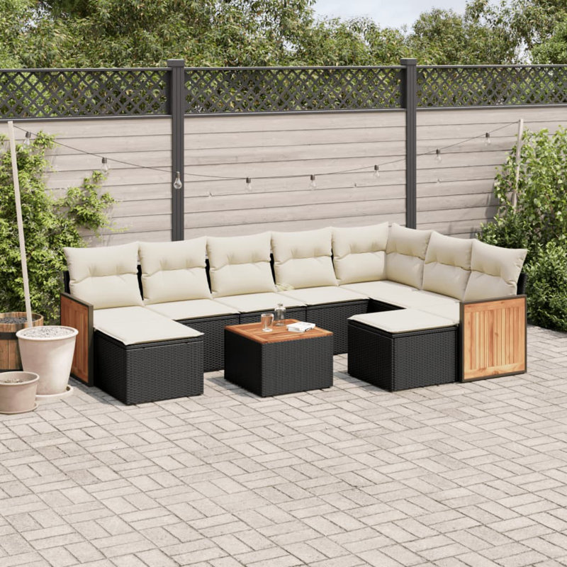 Ensemble de canapé de jardin Vidaxl