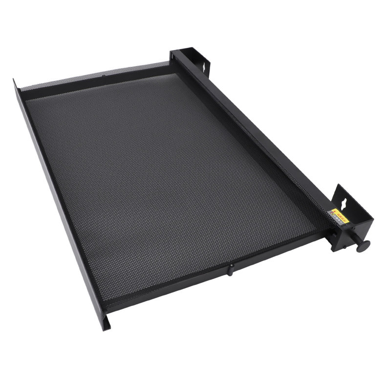 Aluminum Wall-Mounted Drying Rack, Black