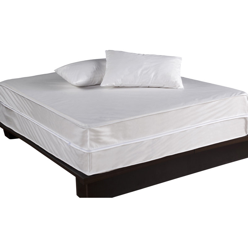 Protège-matelas hypoallergénique à fermeture à glissière Lansing, Très grand californien