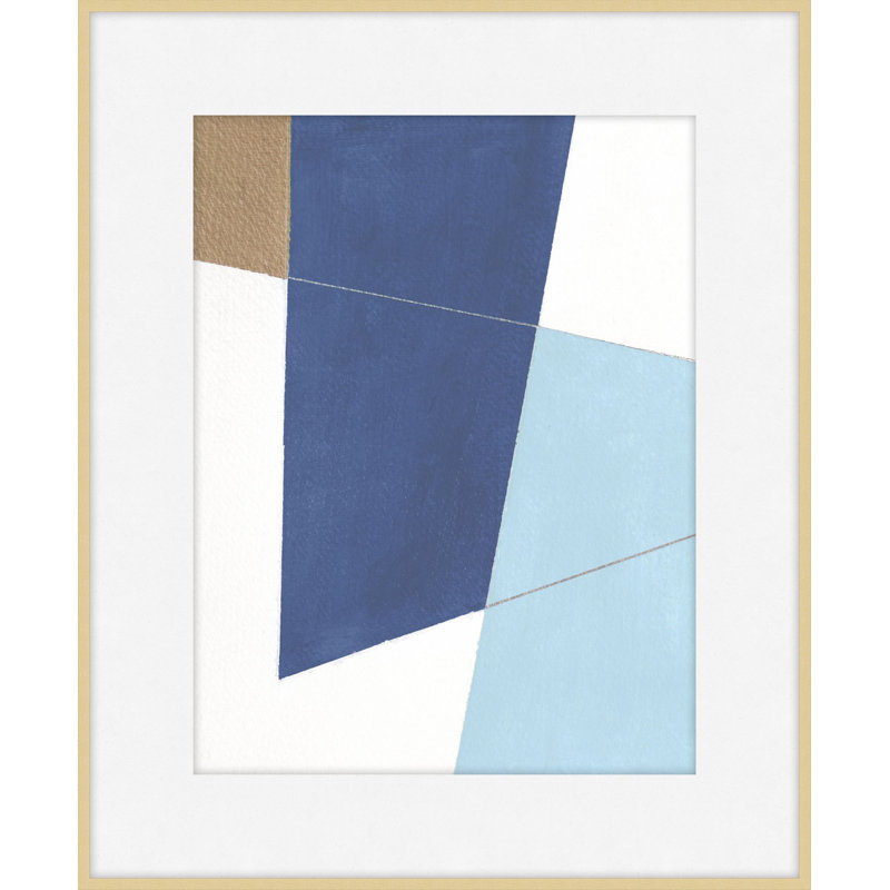 Precisely Prussian 1 Print by Studio L57 Schemata, 22.48" H x 20.48" W