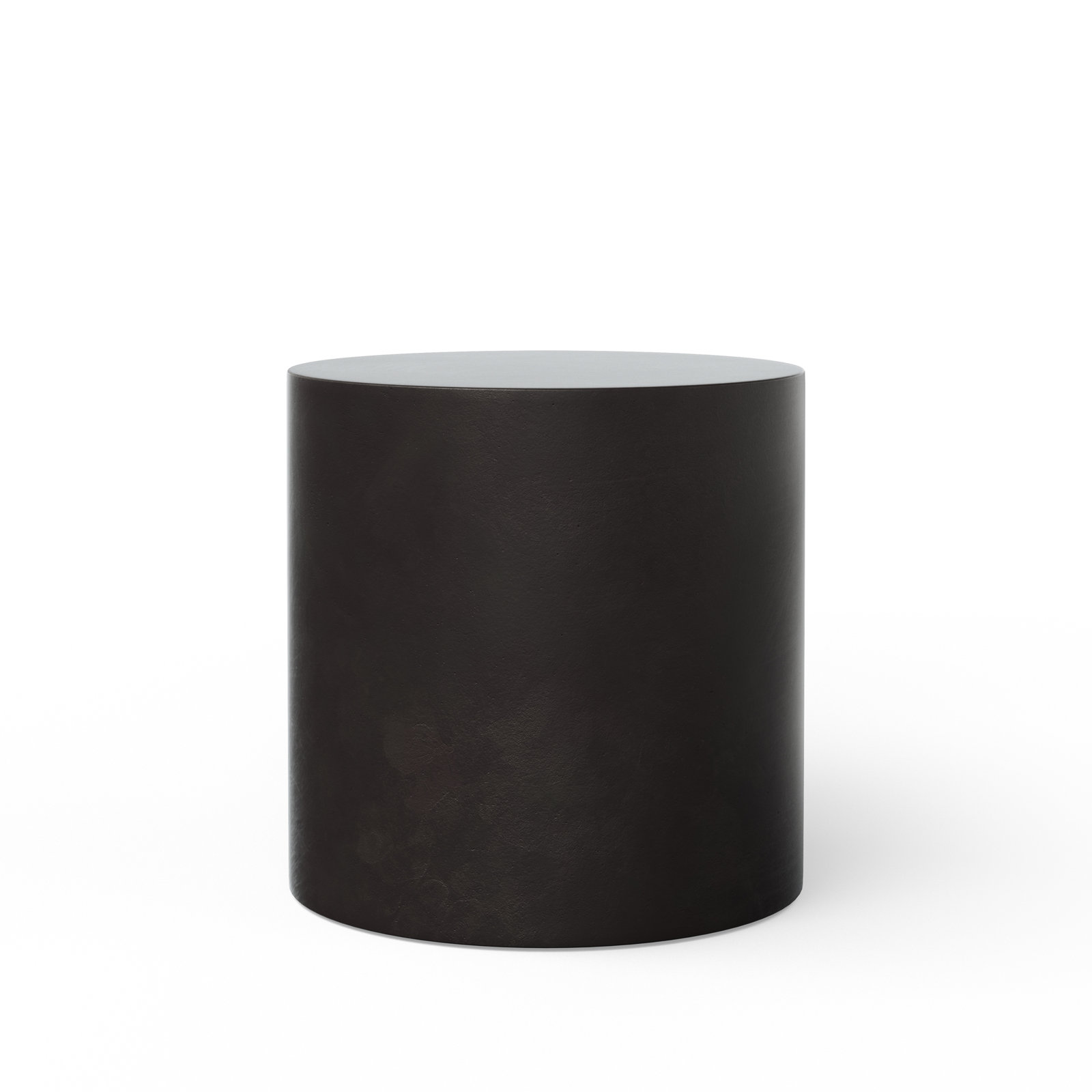 Kareen End Table, 19.75" H x 19.75" W x 19.75" D, Lava Brown