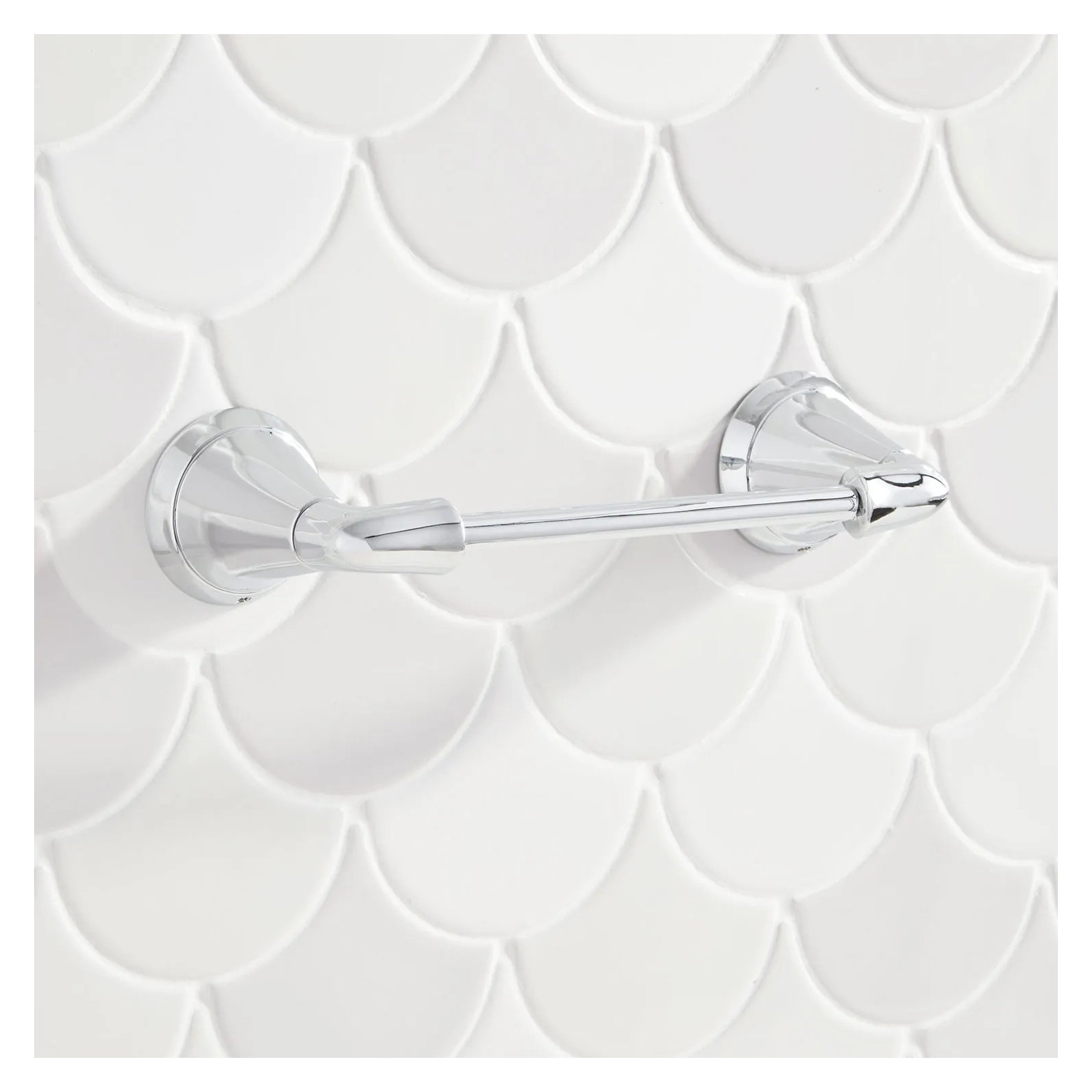 Provincetown Wall Mount Toilet Paper Holder, Chrome