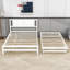 Lit plateforme double en bois avec lit gigogne-1738374745