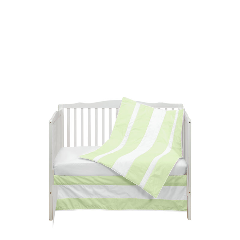 Ensemble de literie pour lit de bébé 3 pièces Rosado, Menthe