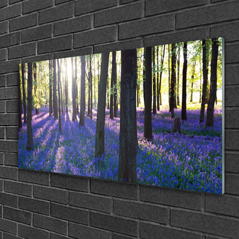 Nature Forest - No Frame Print on Glass