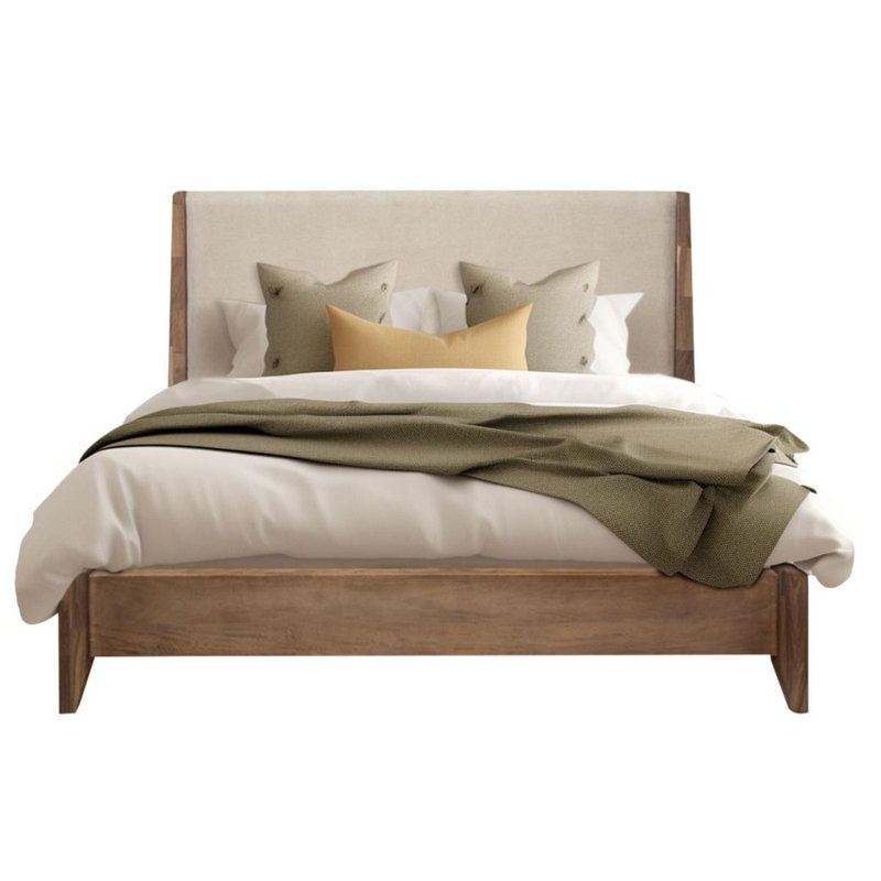 Domen Upholstered Bed, Queen