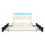 Upholstered Linen Drawers Bed Frame-201893621