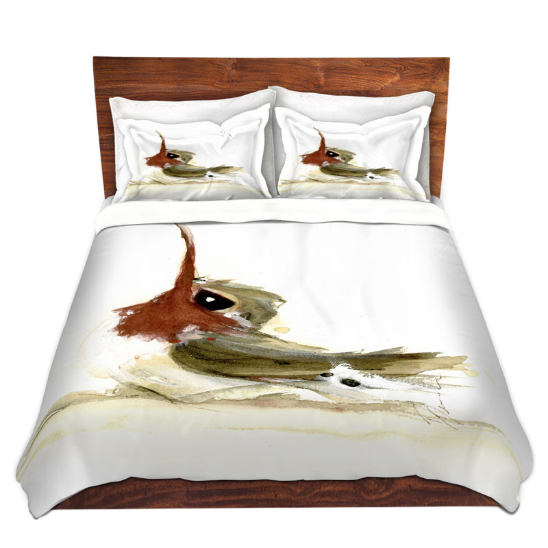Ensemble de housse de couette lil hummer, 1 housse simple + 1 taie standard
