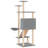 vidaXL Cat Tree Engineered wood Large Cat Tree Rectangular-62450135