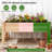 Wood Raised Garden Bed