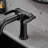 Single-Hole 2-handle Bathroom Faucet with Drain Assembly-94339880