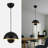 Modern Pendant Light Fixtures, Kitchen Light Fixtures Ceiling Hanging, Globe Pendant Light For Bedroom-1598979278
