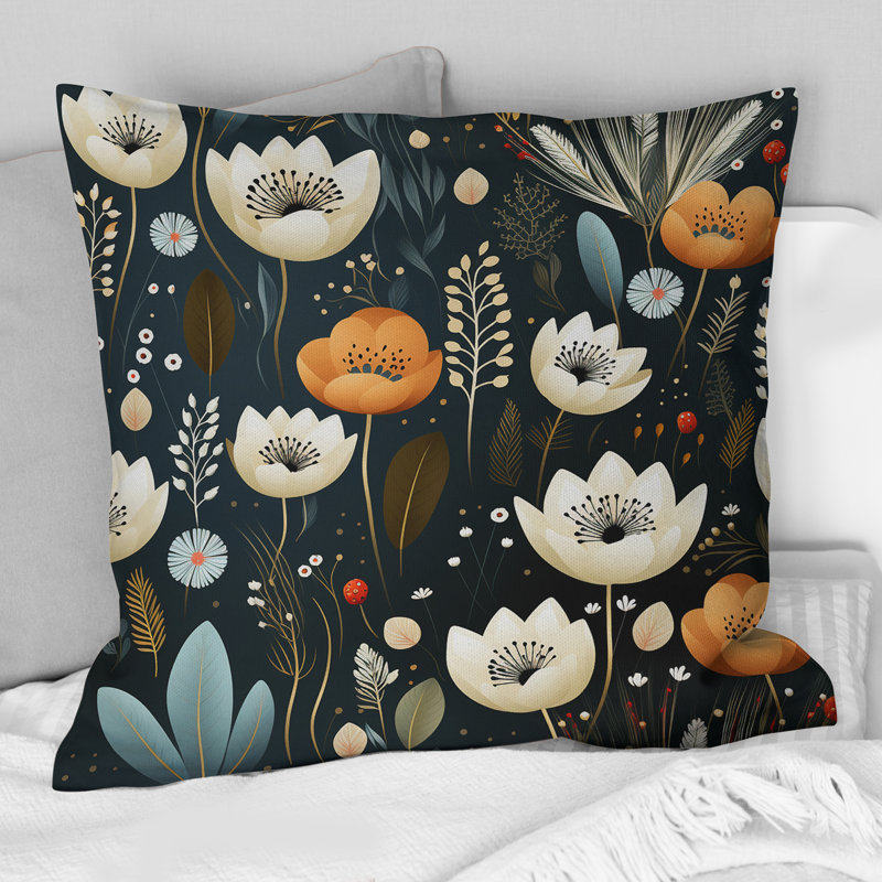Coussin Whimsical Bohemian Bliss, H 18 po x l 18 po