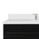 Hamlet 55'' Single Bathroom Vanity with White Quartz Top
