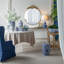 Miroir rond en fer