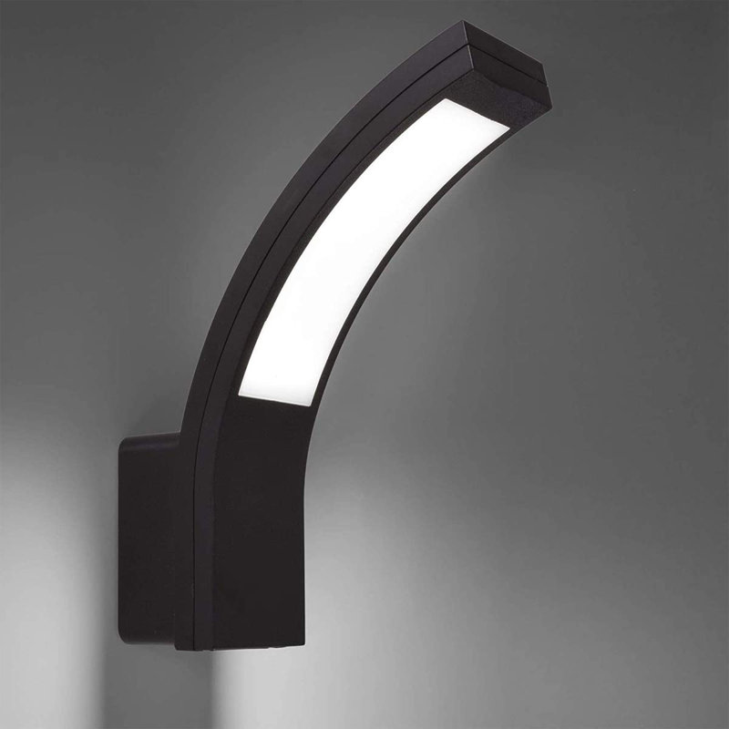 Buckhall Integrated LED Outdoor Sconce, Black