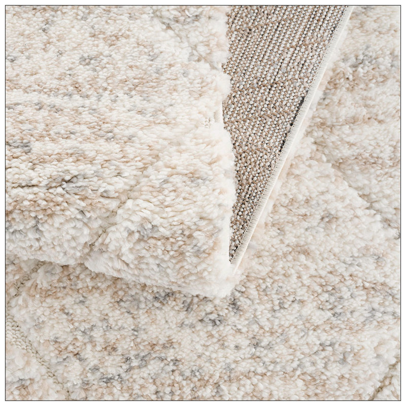 Tapis crème Borivoje, Rectangle 5 pi 3 po x 7 pi