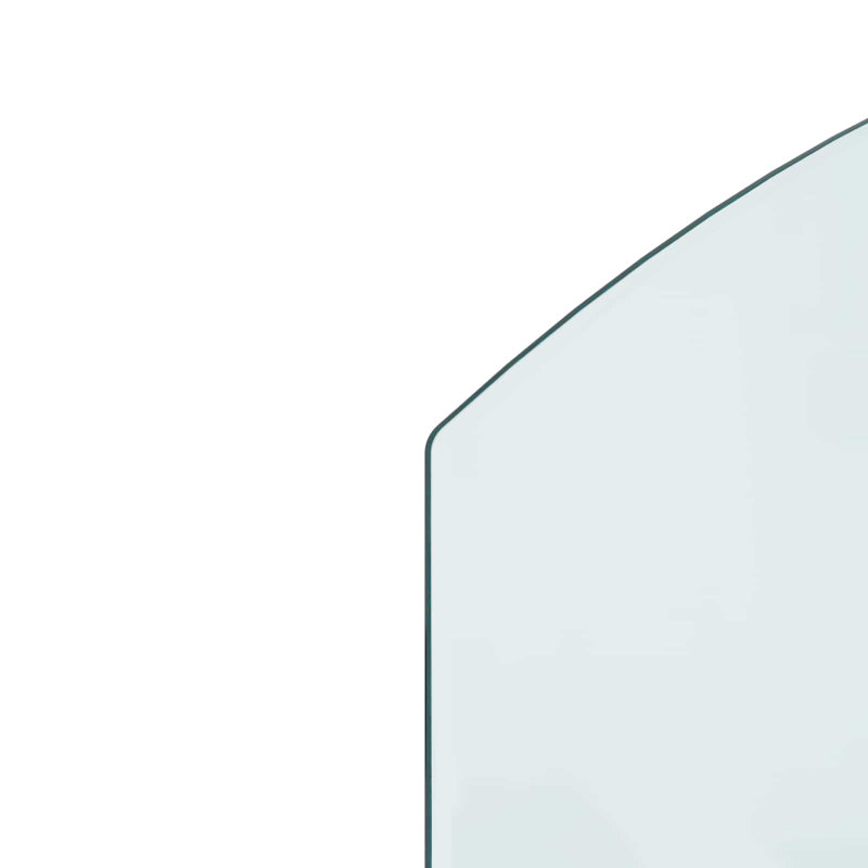 Glass Hearth Pad, 80cm W x 60cm D