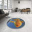 Tapis orange Maen-1614647198
