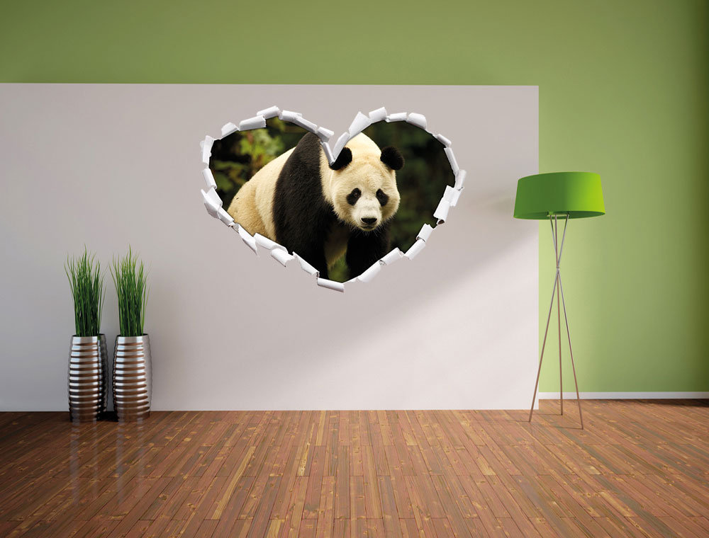 Großer Panda Wandaufkleber