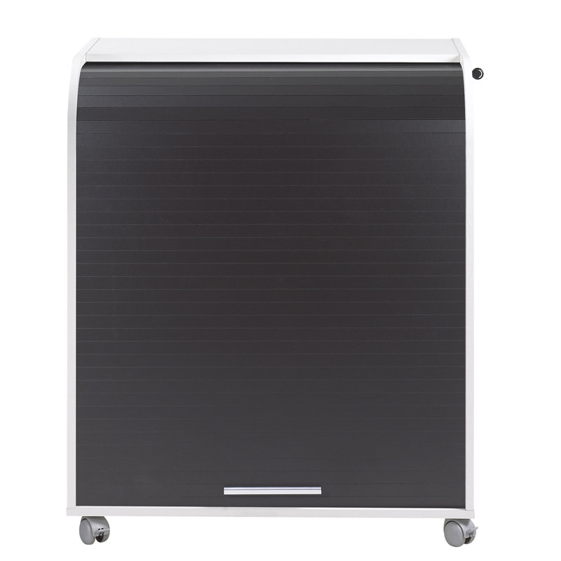 Must 2 -Drawer, White/Black