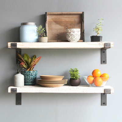 Rhett 2 Piece Bracket Shelf