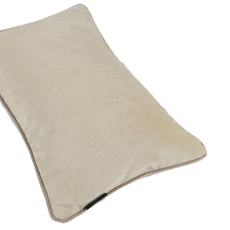 Jamel Rectangular Floor Cushion Cover, 30 x 50cm, Champagne Gold
