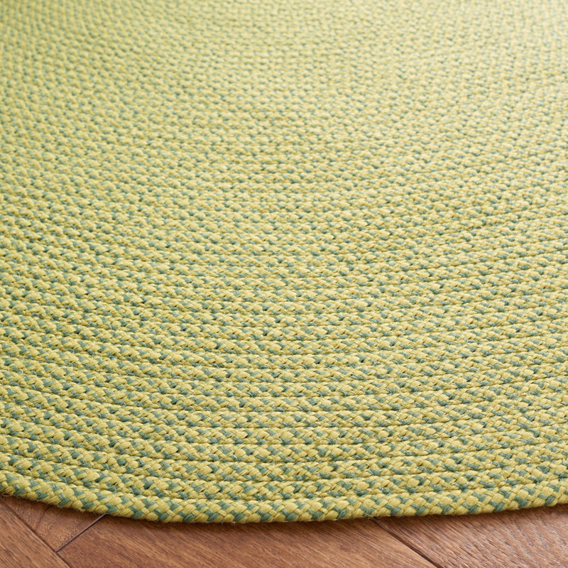 Tapis performance tressé à la main, Rond 6 pi