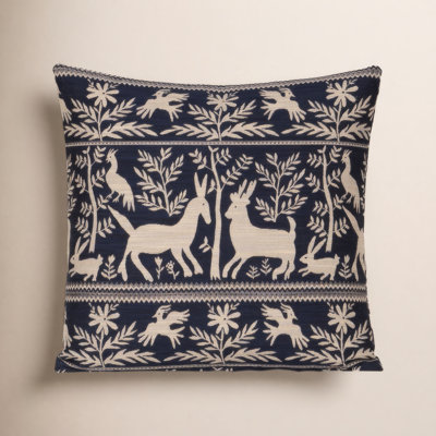 Leandra Folk Animal Throw Pillow