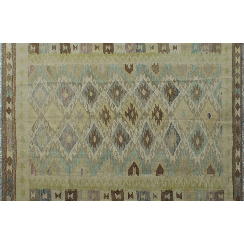 Benge Wool Geometric Indoor Rug