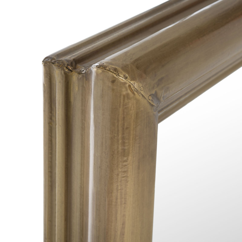 Antke Engineered Wood Mirror, Brass, 40" x 30"