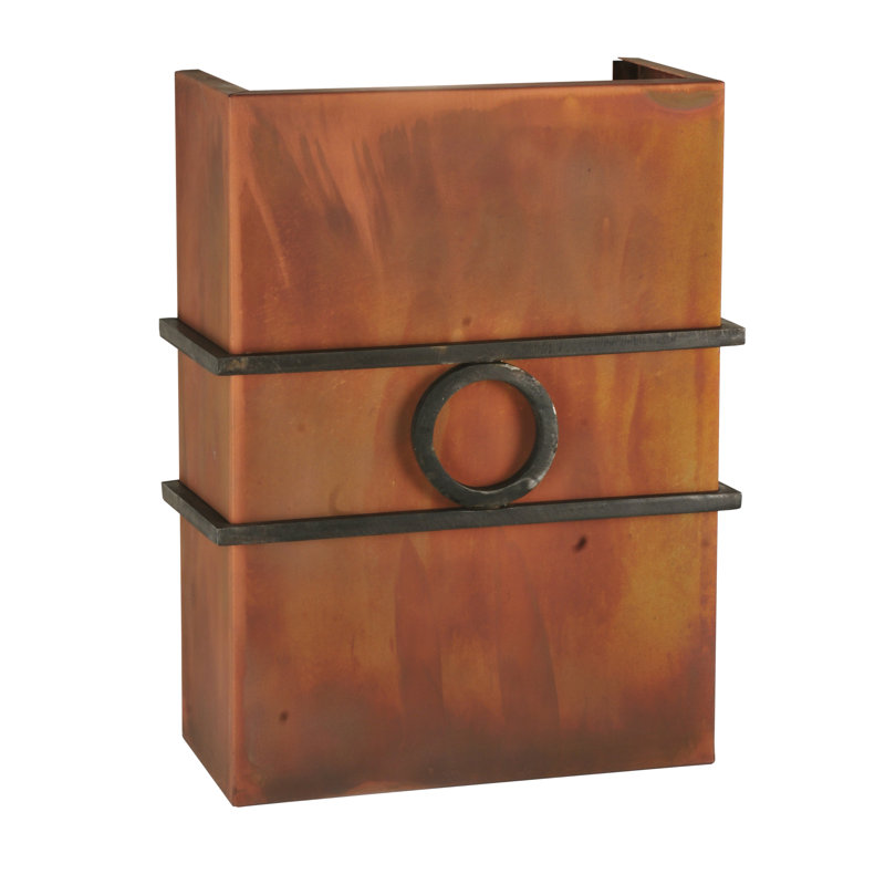 Rustic Lodge Flush Mounted Sconce, PAR30
