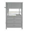 Lit mezzanine polyvalent avec plusieurs fonctions pour optimiser l'espace et optimiser l'utilisation de la pièce-1165320814