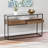 Secaucus 48'' Glass Top Console Table
